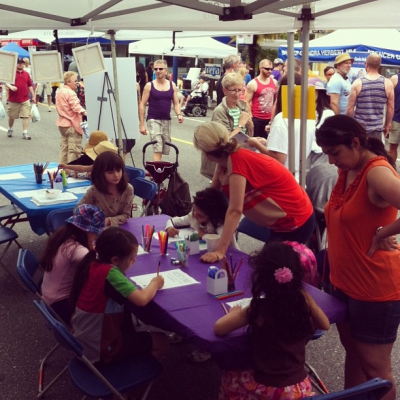 @westendbia: “The West End Youth Art Jam with @ModernArtCo is