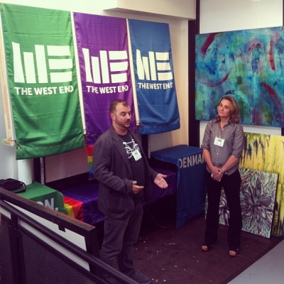 @westendbia: “.@PaulNixey and @JillBendz introduce the new @WestEndBIA brand. #westendyvr”