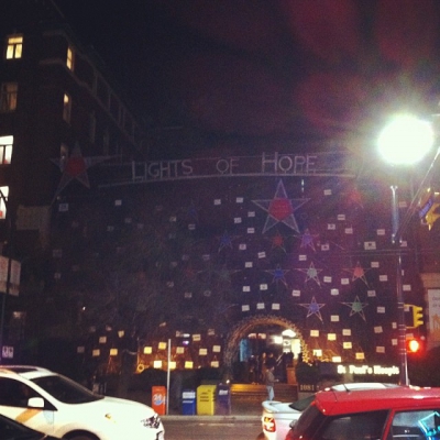 @westendbia: “The countdown is on! @helpstpauls #LightsOfHope comes to life
