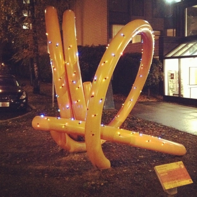 @westendbia: “We’re lighting up the @Van_Biennale legacy artwork “Jasper” by