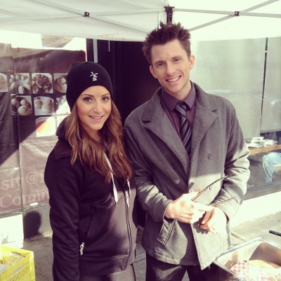 @westendbia: “Justine and Mike serving up some delicious pannekoeken at
