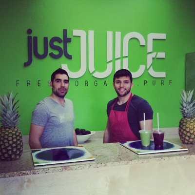 @westendbia: “Rez and TJ of @justjuicebar are offering some amazing