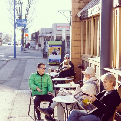 @westendbia: “Coffee culture. #westendyvr #denmanstreet”