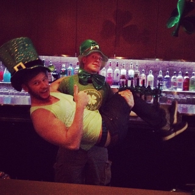 @westendbia: “This @QueerImprov leprechaun didn’t find the #WestEndRainbow underneath Ryan