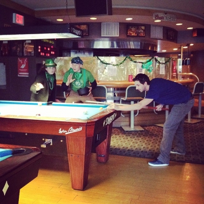@westendbia: “The @QueerImprov leprechauns know a thing or two about