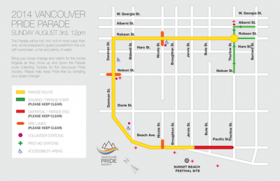 2014 Pride Parade Route announced