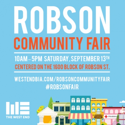 The first annual Robson Community Fair launches September 13