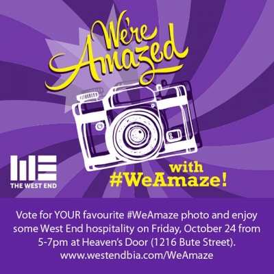 @westendbia: “The second phase of our #WeAmaze photo contest has