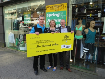 West End BIA wins Yellow Pages’ Shop The Neighbourhood Contest