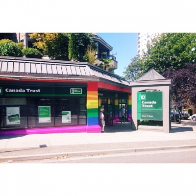 @westendbia: “The Davie St location of TD Canada Trust has