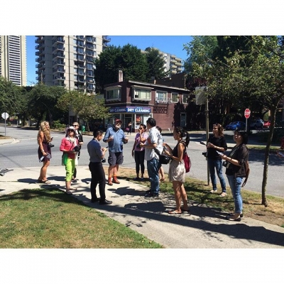 @westendbia: “Wonderful to have historian John Atkin guide a walking