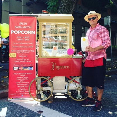 @westendbia: “Awesome to have John Merzetti’s @popcornattheprk with today at