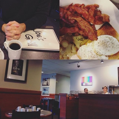 @westendbia: “Brunch at Joe’s Grill is the perfect rainy day