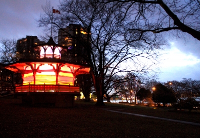 Carlyn Yandle and Burrard Arts Foundation Illuminate the Haywood Bandstand