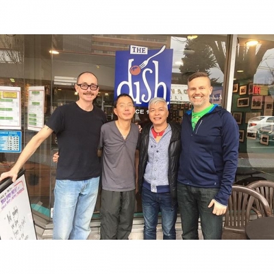 @westendbia: “It’s Andrew and John’s last day at @thedishondavie! Stop