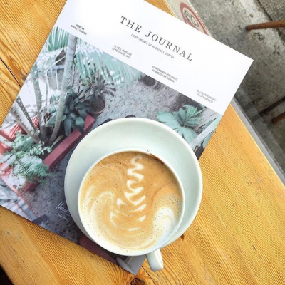 @westendbia: “Afternoon coffee vibes @milanoroasters. Loving their new Tiramisu latte!