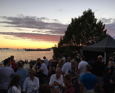 @westendbia: “Fantastic view from The Keg Lounge for tonight’s @celeboflight.