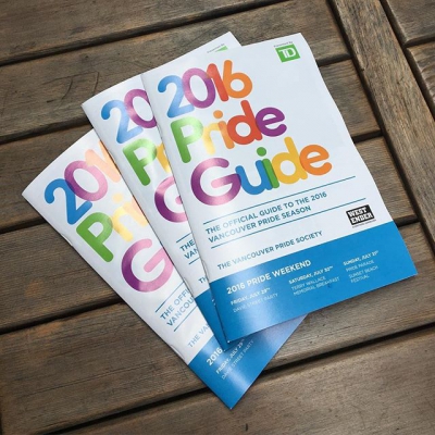 @westendbia: “Hot off the presses! Checking out the new @vancouverpride