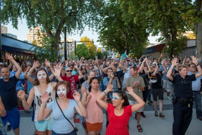 PHOTOS: The West End welcomes the new Jim Deva Plaza!