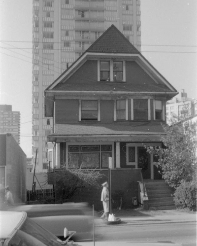 @westendbia: “#ThrowbackThursday: The house at 1069 Denman Street in 1968,