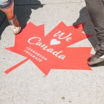 Canada Day on Robson Street