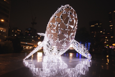 Luna the Whale for Lumiere Vancouver